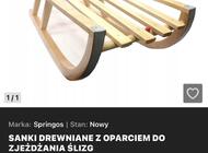 Grajewo ogłoszenia: Sprzedam nowe nie używane sanki, produkt polski, drewno dobrej... - zdjęcie