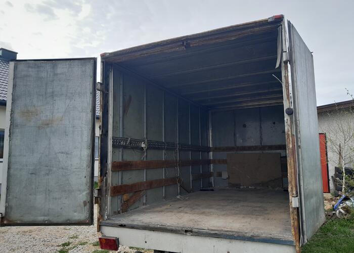 Grajewo ogłoszenia: Sprzedam kontener 4metrowy duzy mocny zamykany na garaż budowę...